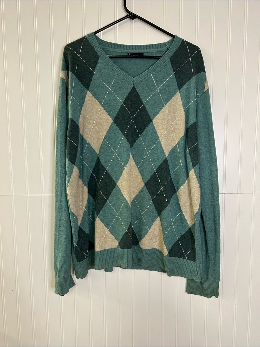 GAP Soft Teal V-Neck Sweater